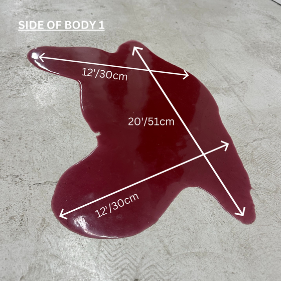 Silicone Blood Pools