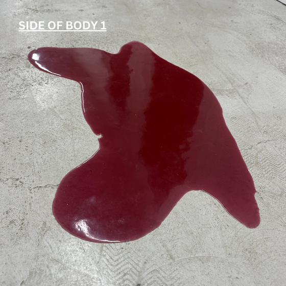 Silicone Blood Pools
