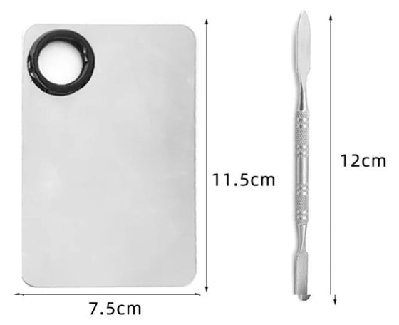 The Mixing Palette & Spatula