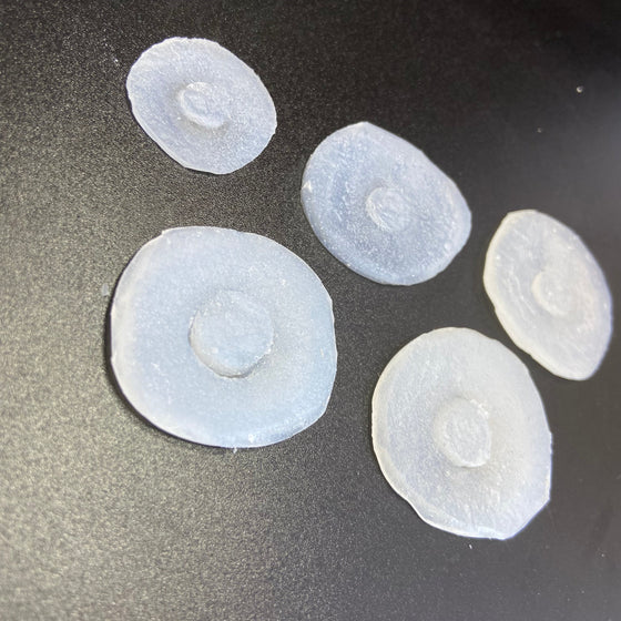 Entry Bullet Wound Bondo Moulds (Set of 5)