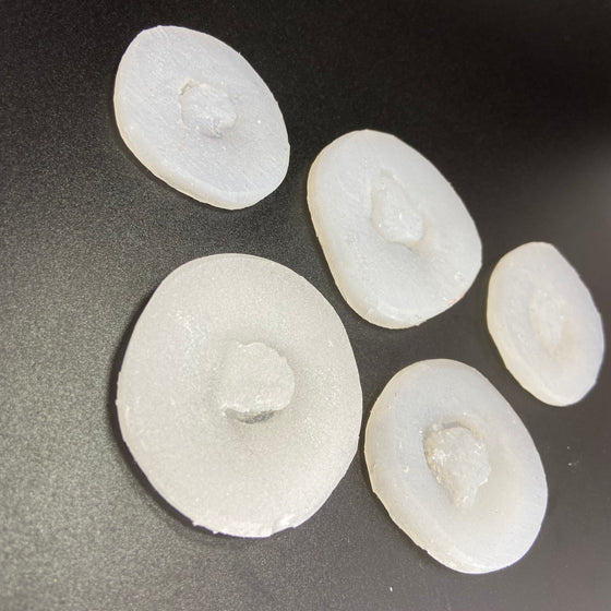 Exit Bullet Wound Bondo Moulds (Set of 5)