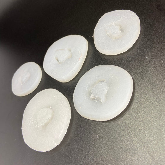 Exit Bullet Wound Bondo Moulds (Set of 5)