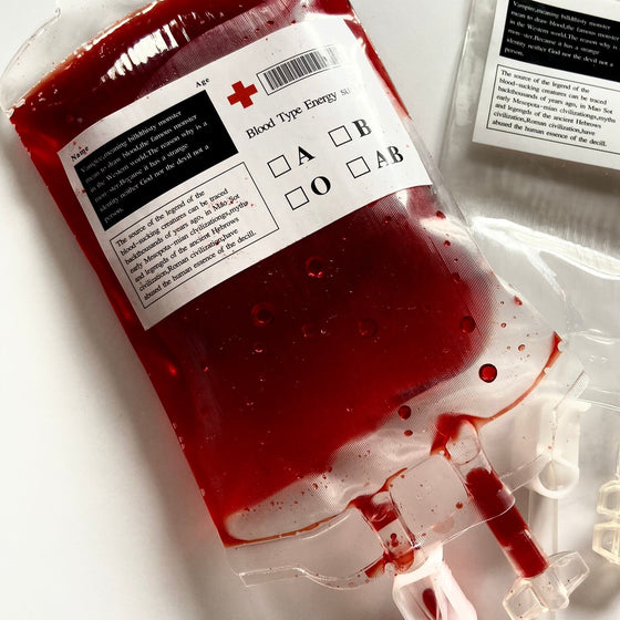 IV Blood Bag Costume Accessories